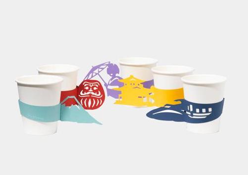 富士山にダルマ、舞妓さんが「カップ用スリーブ」に！ ホームパーティーをさらに盛り上げてくれそうなアイテムがMoMA ストア限定で登场