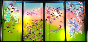 この夏は江戸の风情をしのびドリンク片手にアクアリウム