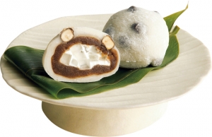 银座MAMEHANA『豆奶奶油的馅蜜大福麻糬』