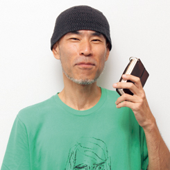グラフィックデザイナー 网蔵竹仁さん
