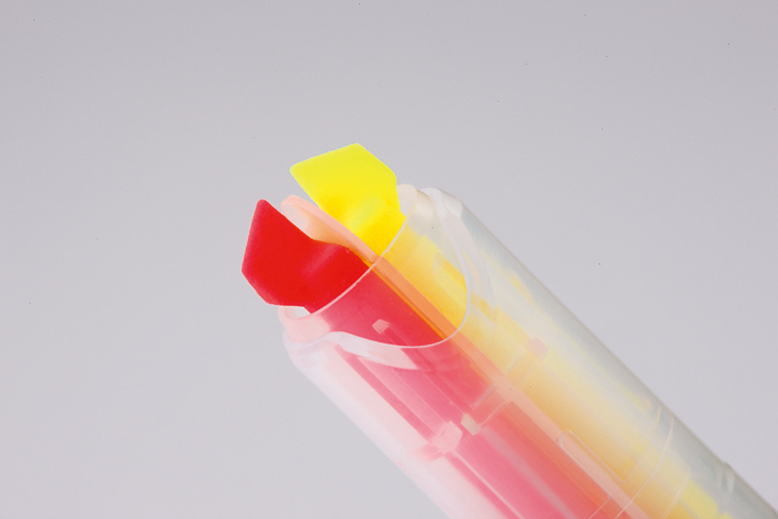 KOKUYO S&T 『BeetleTip dual color 独角仙双色萤光笔』