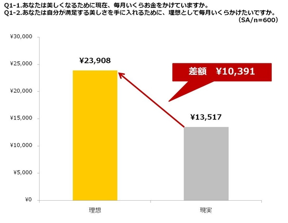 “美のもたらす経済効果“に関する调査