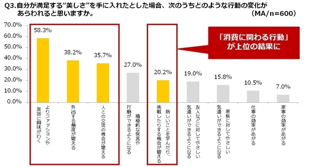 “美のもたらす経済効果“に関する调査