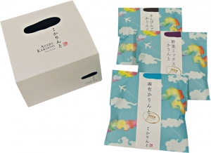 麻布花林糖『羽田机场限定的3包一组组合』