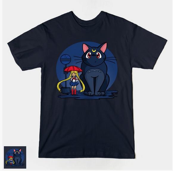 「ゴジラ × スタジオジブリ」「セーラームーン × となりのトトロ」斩新な组み合わせ＆大胆すぎるコラボTシャツを発见したよ!!