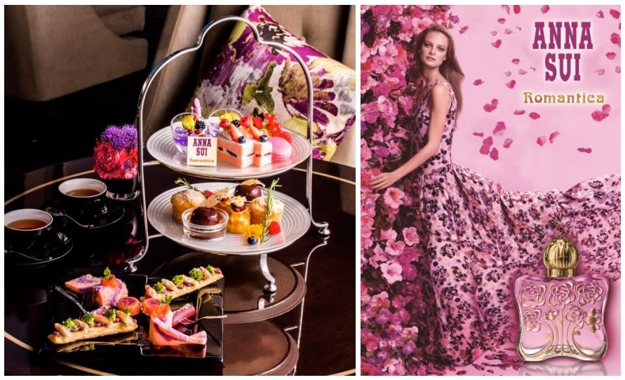怎么这么讚这么浪漫！ 「ANNA SUI」联名款甜点和调酒超华丽，美呆了♪