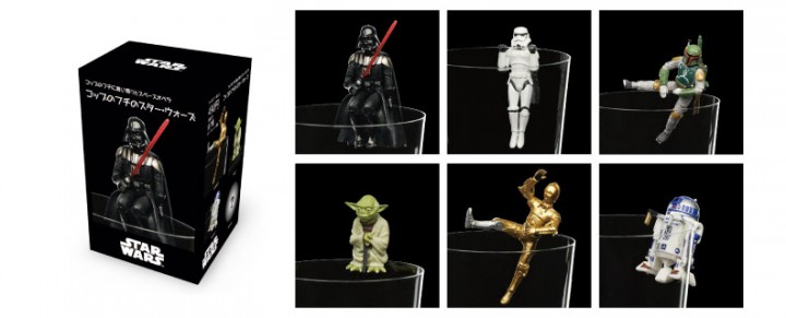 コップのフチにダースベイダーが降临！「コップのフチのスターウォーズ」ヴィレヴァン限定で本日登场でーす!!