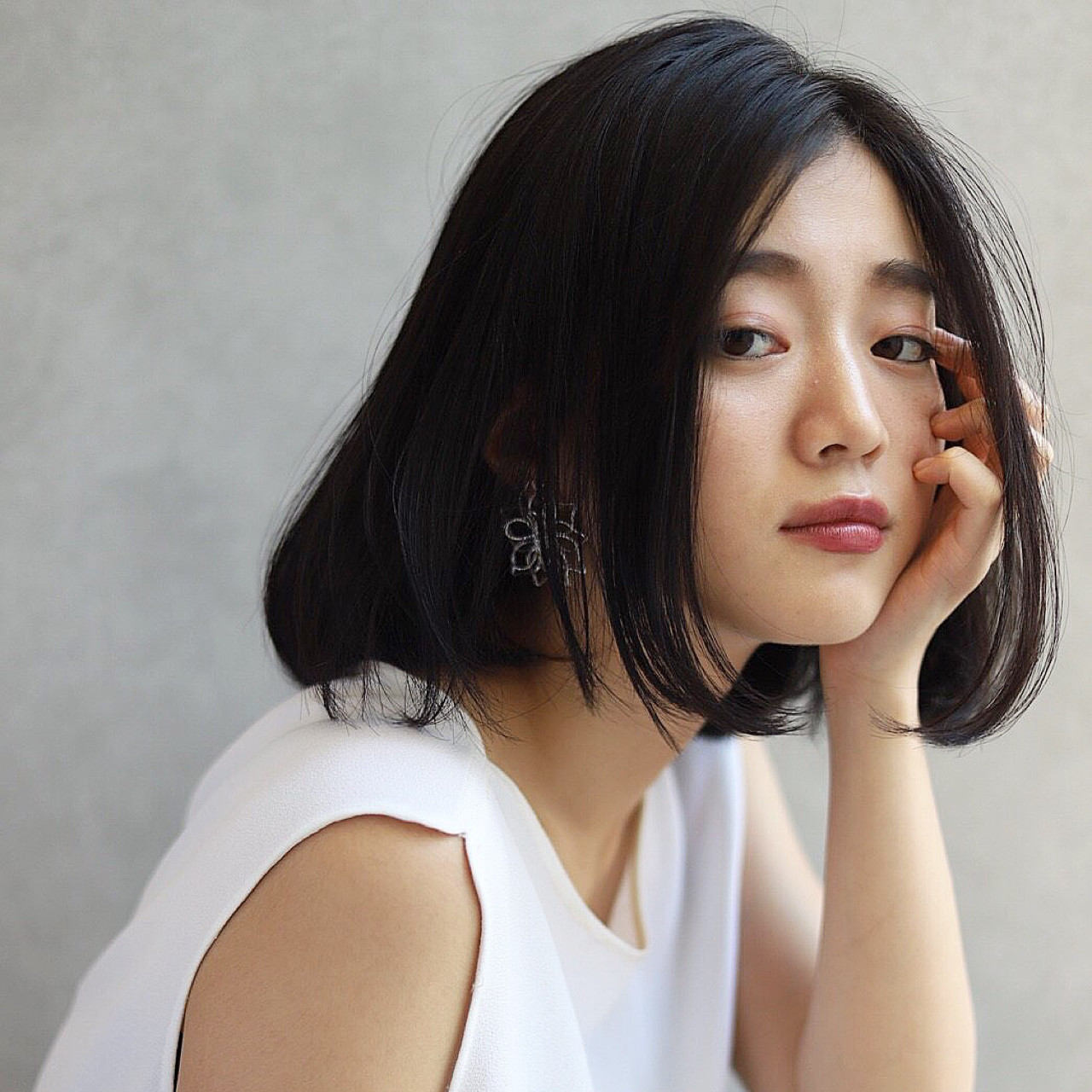 知的で大人っぽく见せてくれるセンターパート！ 银座メンズ美容师 小金丸大河