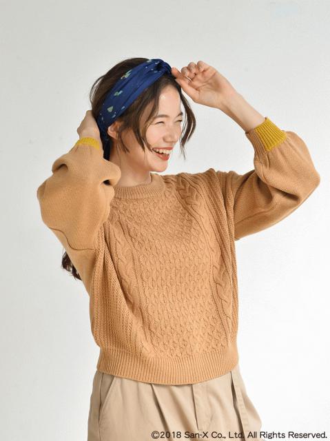 earth music&ecology X Rilakkumaリラックマ15週年纪念商品-头巾
