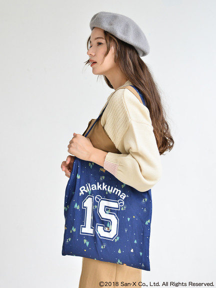 earth music&ecology X Rilakkumaリラックマ15週年纪念商品-购物袋