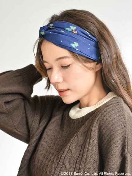 earth music&ecology X Rilakkumaリラックマ15週年纪念商品-头巾
