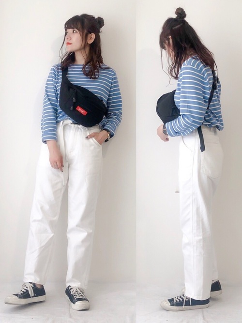 UNIQLO蓝色款必备横条纹上衣