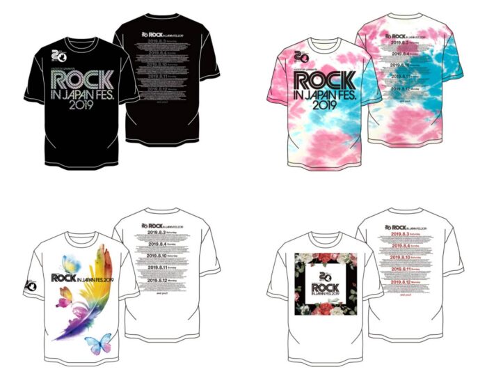 ROCK IN JAPAN 2019周边商品