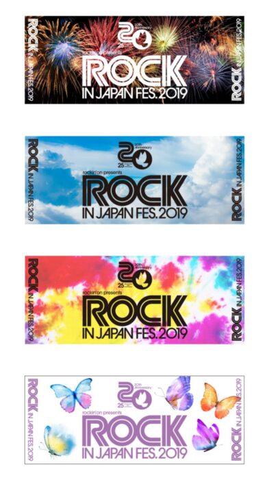 ROCK IN JAPAN 2019周边商品
