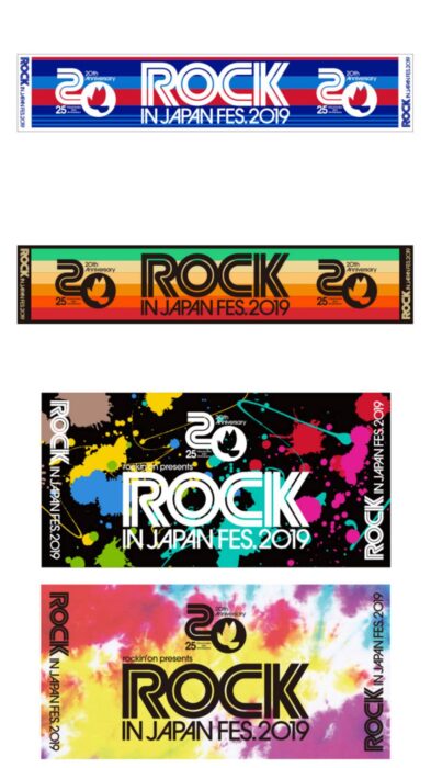 ROCK IN JAPAN 2019周边商品