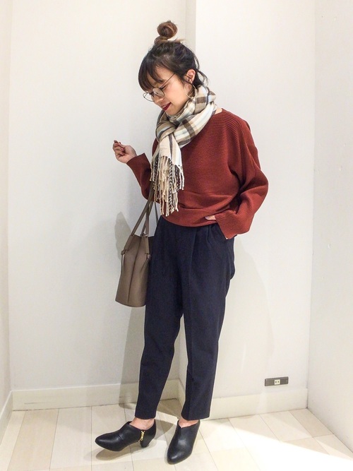 GLOBAL WORK 棕色简约直式托特包：高雅洗鍊
