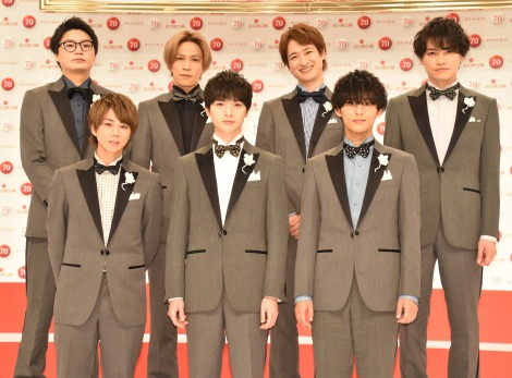 NHK红白歌合战_2019_白组初登场_kis-my-ft2