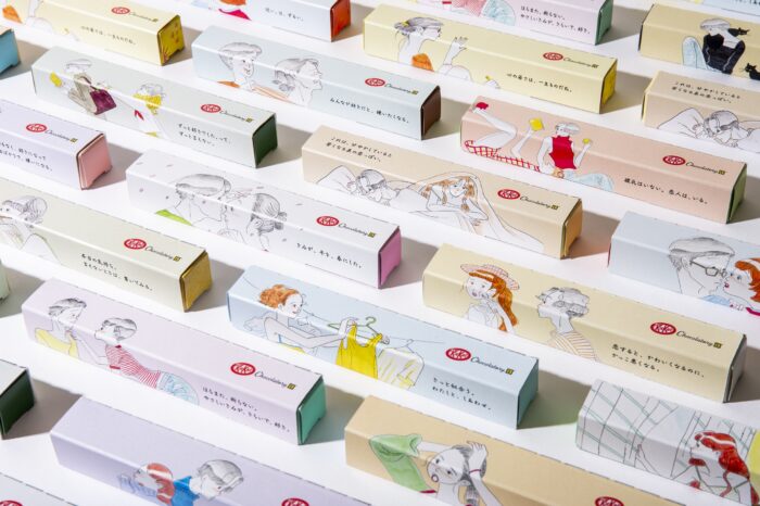 KITKAT绘师合作包装 疗癒巧克力
