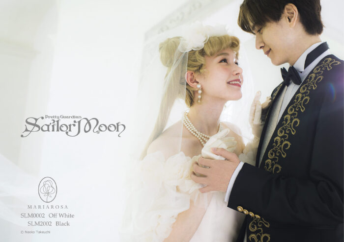月野兔&地场卫婚礼款婚纱
