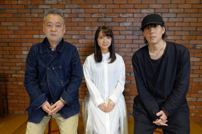 野田洋次郎、上白石萌音、瀬々敬久监督 合照