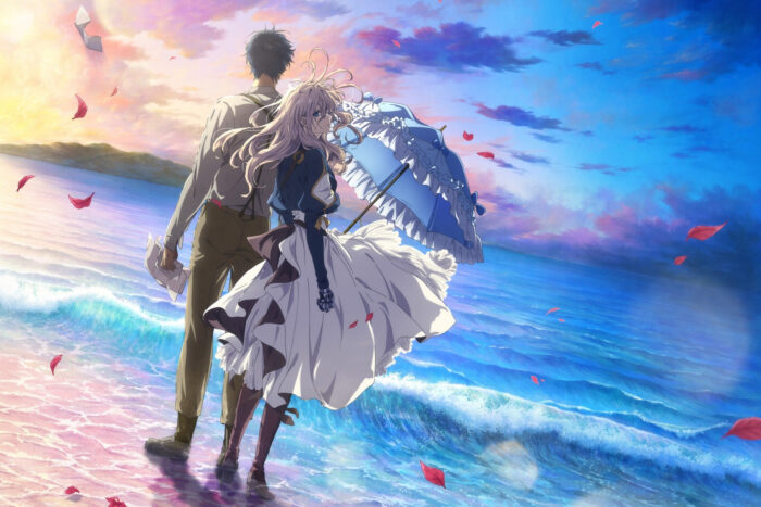 001【紫罗兰永恆花园电影版】主视觉_本片是由京都动画虐心打造的最动人催泪爱情物语
