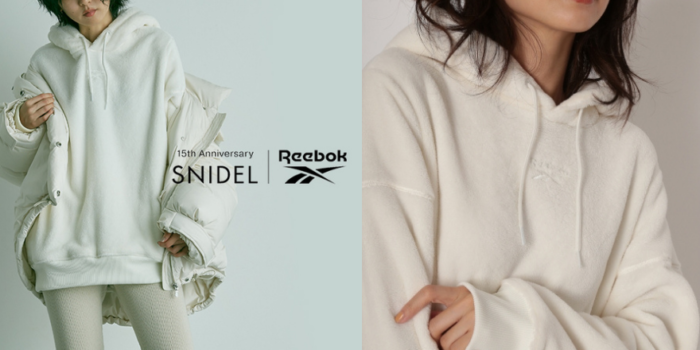 【Reebok联名】 CLASSIC SNIDEL Boyfriend Hooded Top