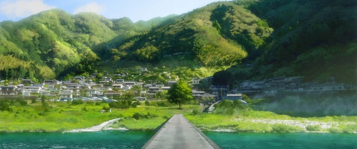 《龙与雀斑公主》高知农村