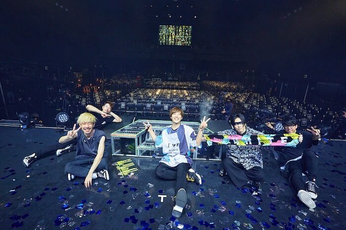 SPYAIR线上演唱会 合照